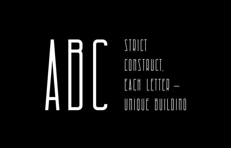 architect font