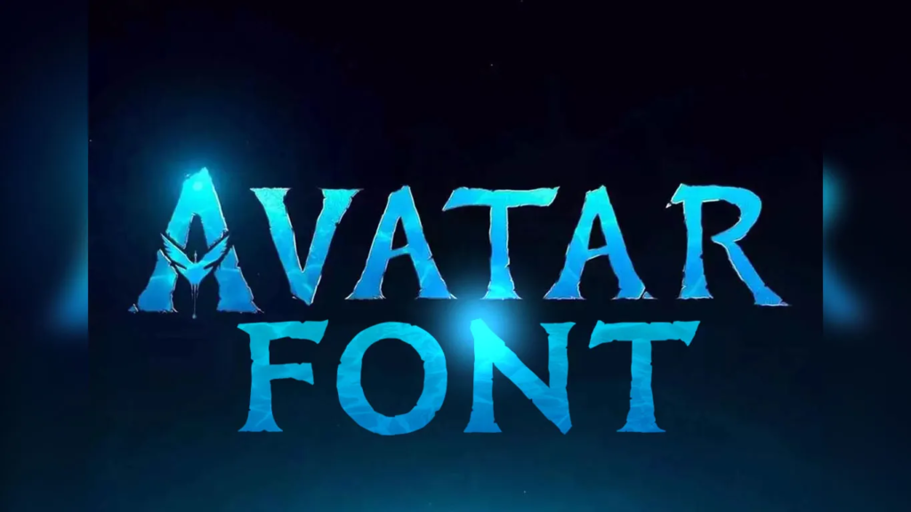 avatar font
