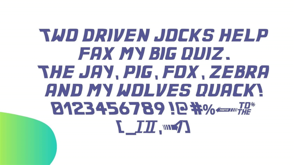 back to the future font