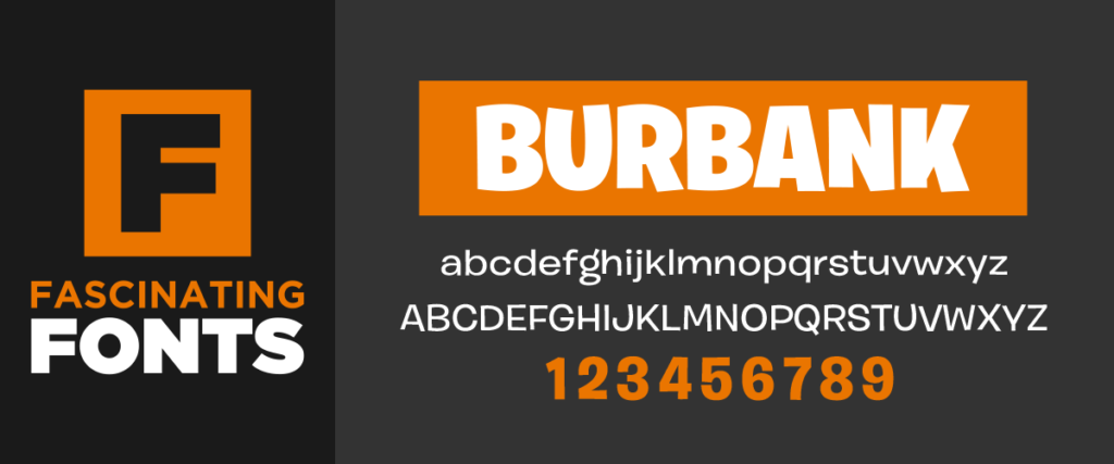 burbank font