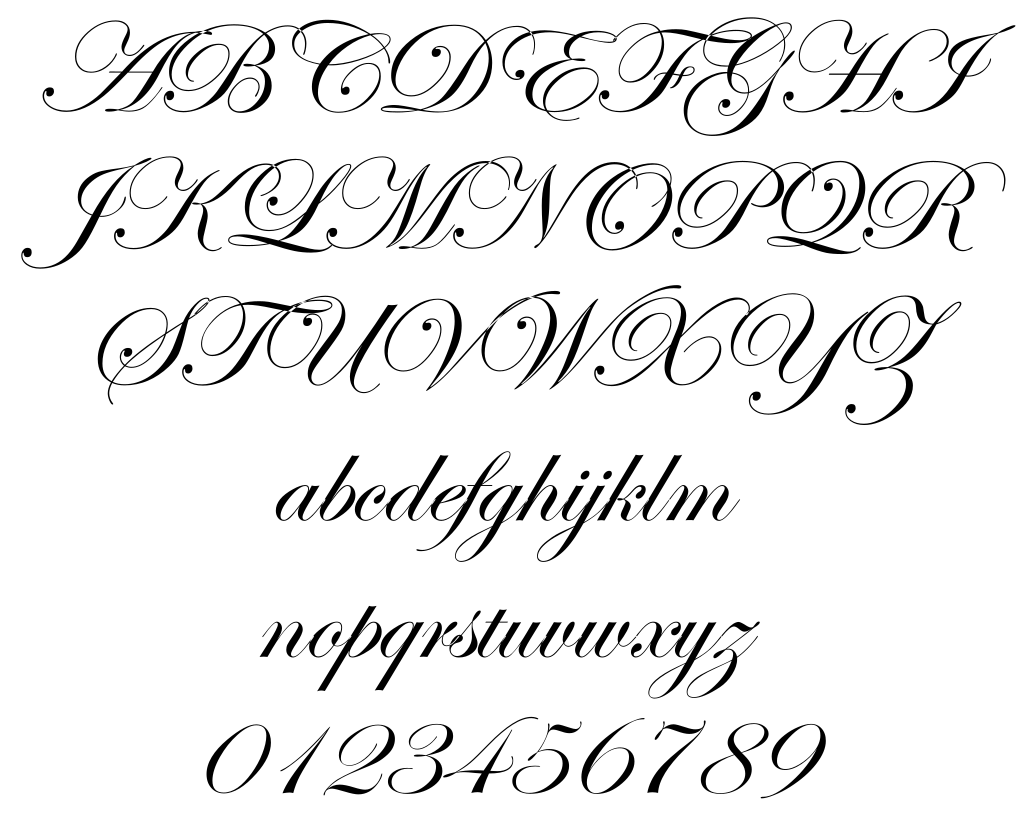 edwardian script font - comofont