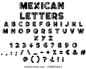 mexican font