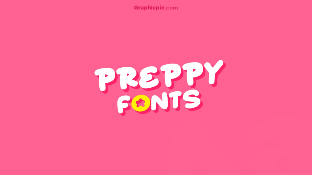 preppy fonts